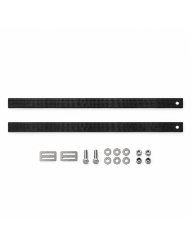 KING GONG STRAP KIT KG-SGK1 - 2 sangles de 75 cm, passants inox et visserie M10 pour 1 gong