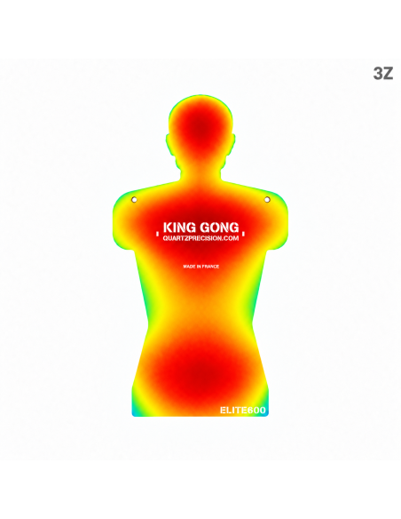 Predator Thermal 3Z — Heating zones illustration, not an actual thermal image.