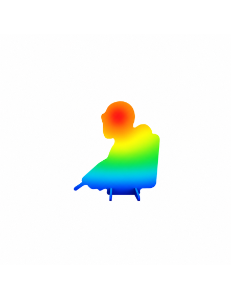 DIVER Profile Thermal 1Z — Heating zone illustration; actual appearance may vary.