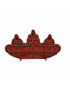 RIB 120 Face Thermal 3Z — Illustration des zones de chauffe, pas une image thermique réelle. 2