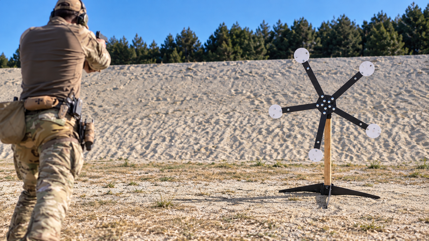 Cible rotative KING GONG Texas Star Elite